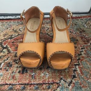 Tan wedges